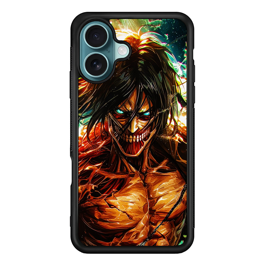 Attack on Titan Eren's Form iPhone 16 Plus Case - Xtracase