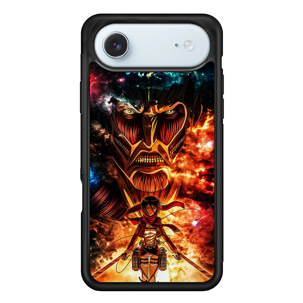 Attack on Titan Mikasa Art iPhone 17 Air Case - Xtracase