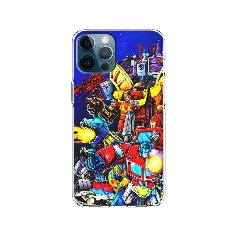 Autobot From Transformers iPhone 15 Pro Max Case-Clear Soft Case-Xtracase