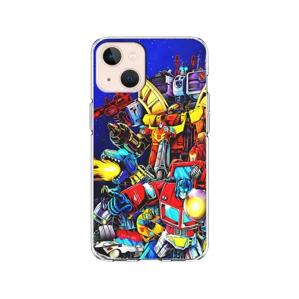 Autobot From Transformers iPhone 13 Mini Case-Clear Soft Case-Xtracase