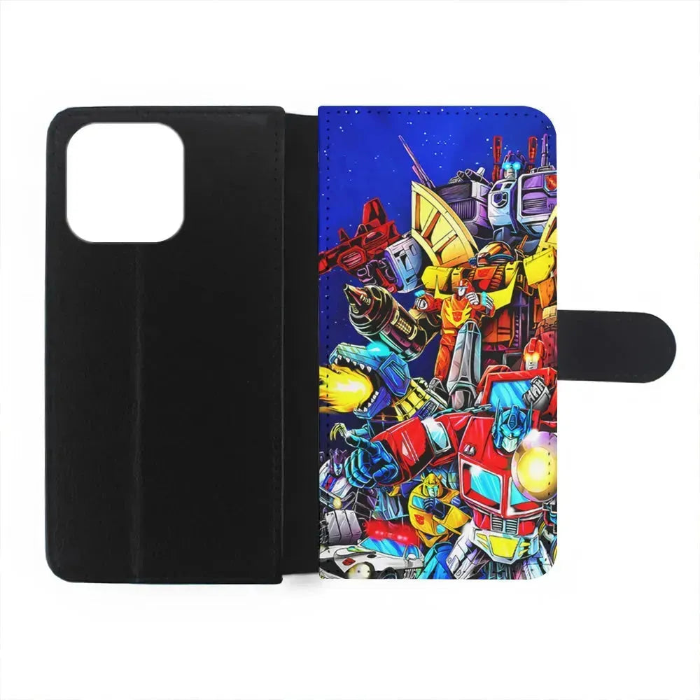 Autobot From Transformers iPhone 15 Pro Max Case-Flip Wallet Case-Xtracase