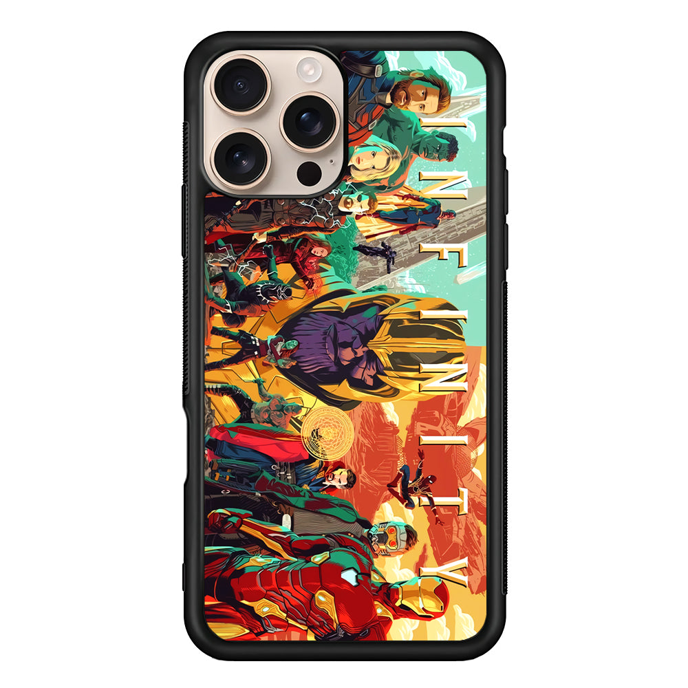 Avenger Infinity All Character iPhone 16 Pro Case - iPhone 16 Pro