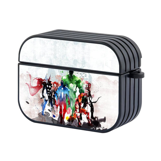 Avengers Painting Abstract Hard Plastic Case Cover For Apple Airpods Pro 3-Xtracase