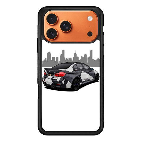 BMW M3 F80 Car White iPhone 17 Pro Max Case