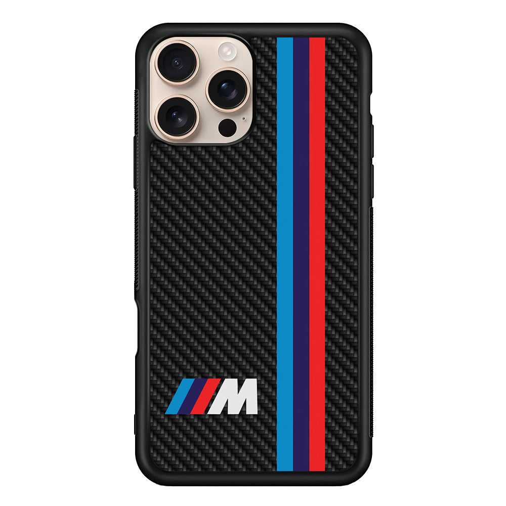 BMW Stripe iPhone 16 Pro Case - Xtracase