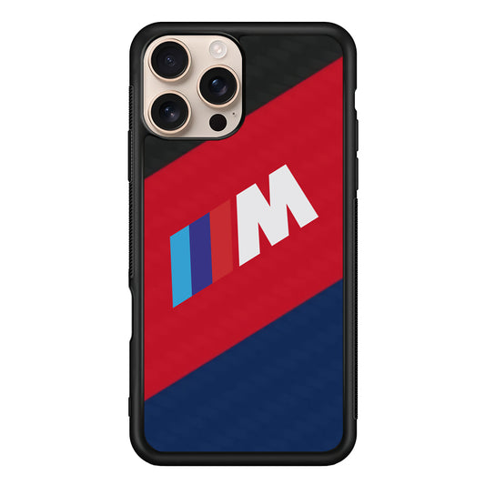 BMW Three Colour Colour iPhone 16 Pro Case - Xtracase