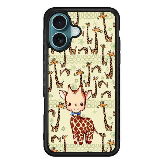 Baby Giraffe Adventure Ground iPhone 16 Plus Case - Xtracase