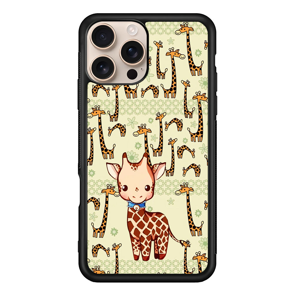 Baby Giraffe Adventure Ground iPhone 16 Pro Case - iPhone 16 Pro