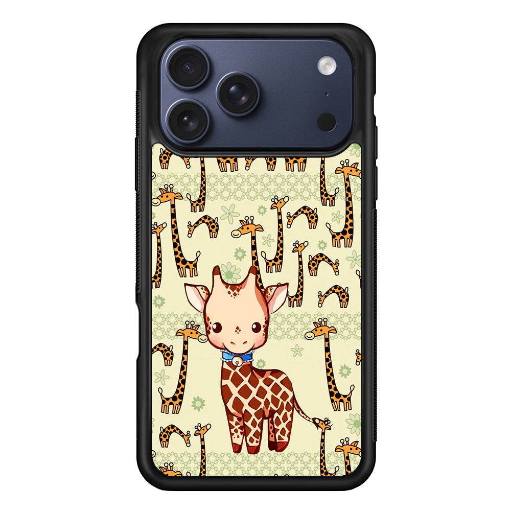 Baby Giraffe Adventure Ground iPhone 17 Pro Case - Xtracase