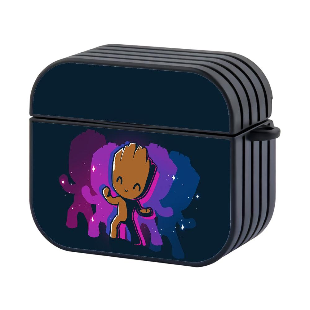 Baby Groot Dance Hard Plastic Case Cover For Apple Airpods 4-Xtracase