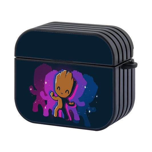 Baby Groot Dance Hard Plastic Case Cover For Apple Airpods 4-Xtracase