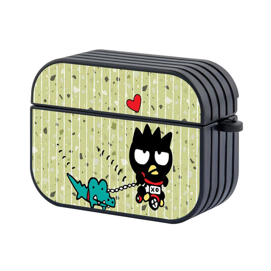Bad Badtz-Maru Cycling with Pets Hard Plastic Case Cover For Apple Airpods Pro 3-Xtracase