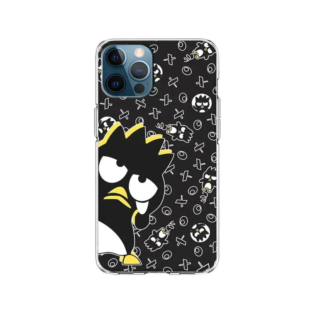 Bad Badtz-Maru Mocking Expression iPhone 15 Pro Max Case-Clear Soft Case-Xtracase