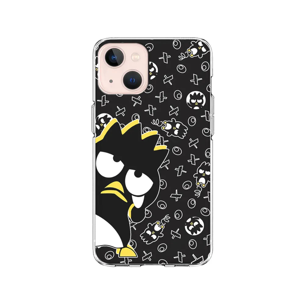 Bad Badtz-Maru Mocking Expression iPhone 14 Plus Case-Clear Soft Case-Xtracase