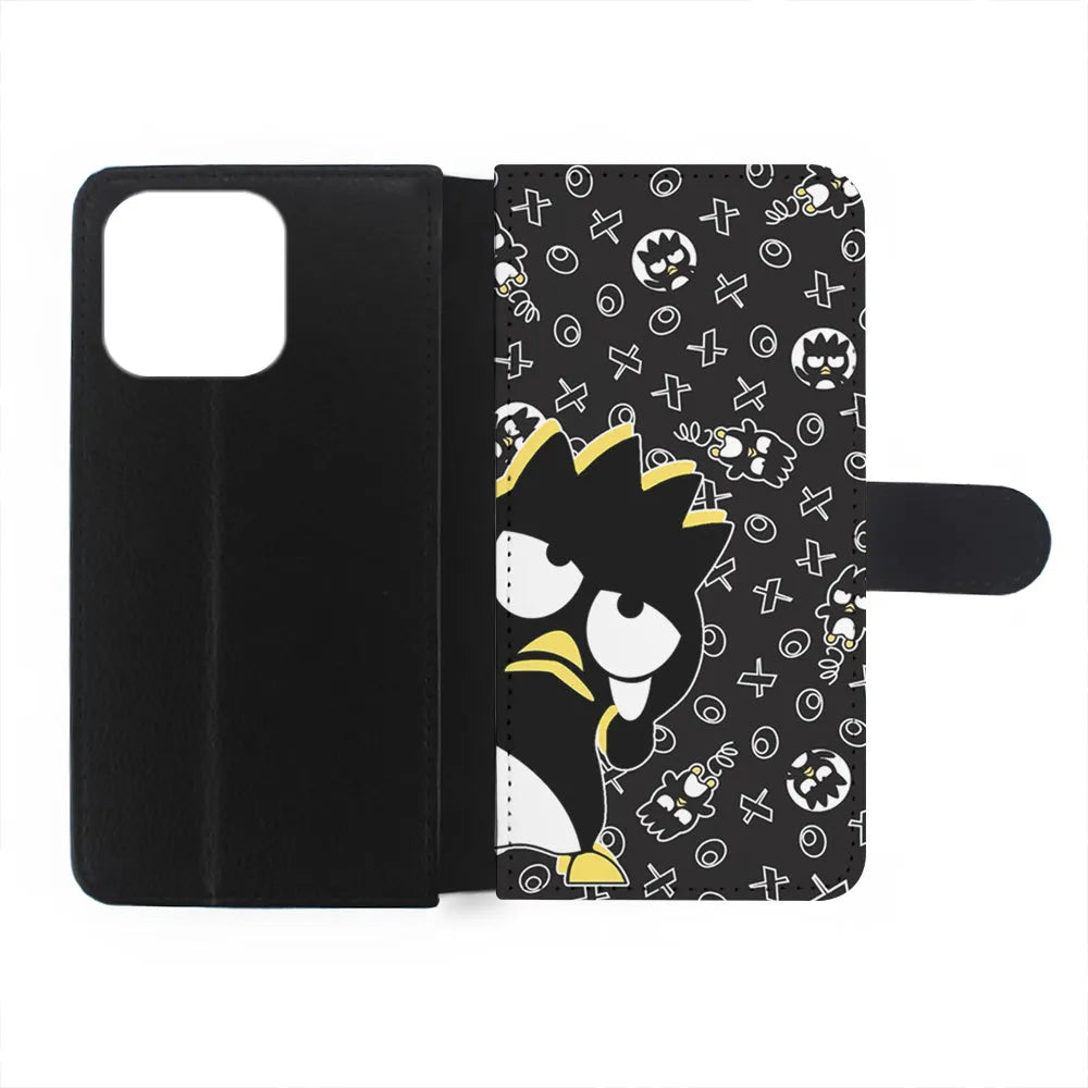Bad Badtz-Maru Mocking Expression iPhone 14 Plus Case-Flip Wallet Case-Xtracase