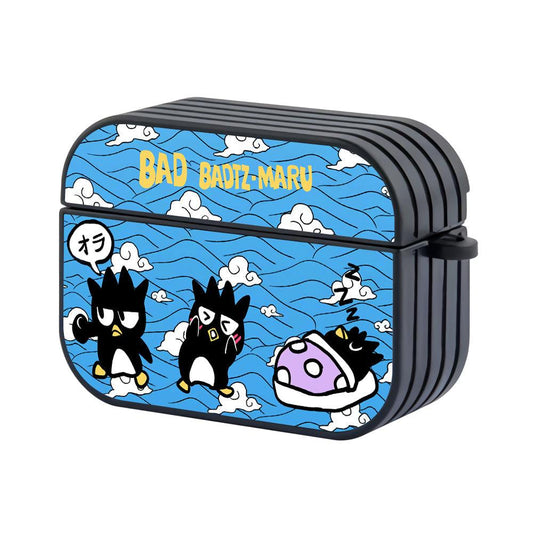 Bad Badtz-Maru Play Win and Sleep Hard Plastic Case Cover For Apple Airpods Pro 3-Xtracase