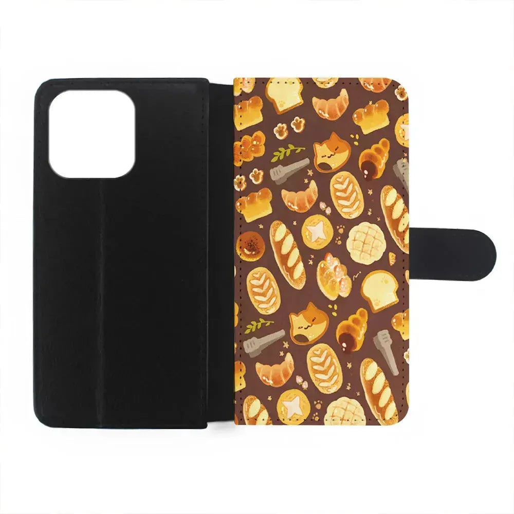 Bakery and Sweet Bread iPhone 15 Pro Max Case-Flip Wallet Case-Xtracase