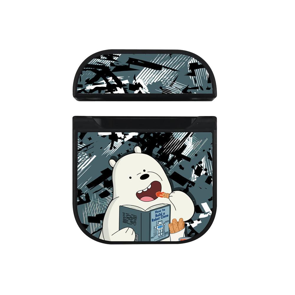 Bare Bears Build a New Hope Hard Plastic Case Cover For Apple Airpods-Xtracase