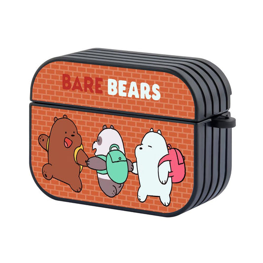 Bare Bears Joy Time After School Hard Plastic Case Cover For Apple Airpods Pro 2-Xtracase