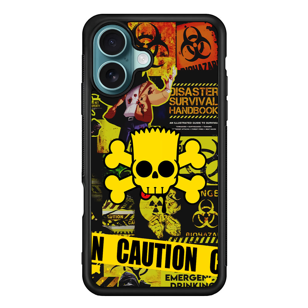 Bart Pirate Emergency Survival iPhone 16 Case - Xtracase