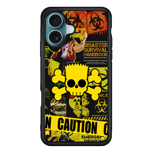 Bart Pirate Emergency Survival iPhone 16 Case - Xtracase