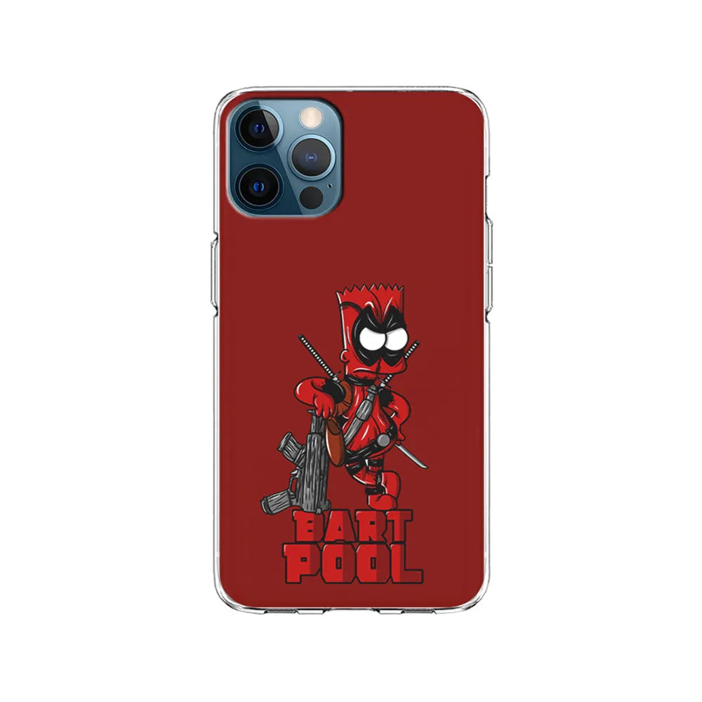 BartPool Simpson iPhone 13 Pro Case-Clear Soft Case-Xtracase