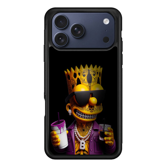 Bart Simpson The Rapper iPhone 17 Pro Case - Xtracase