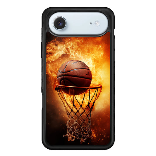 Basketball Ball on Fire iPhone 17 Air Case - Xtracase