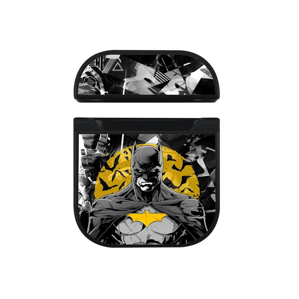 Batman Fearless Gaze of The Knight Hard Plastic Case Cover For Apple Airpods-Xtracase
