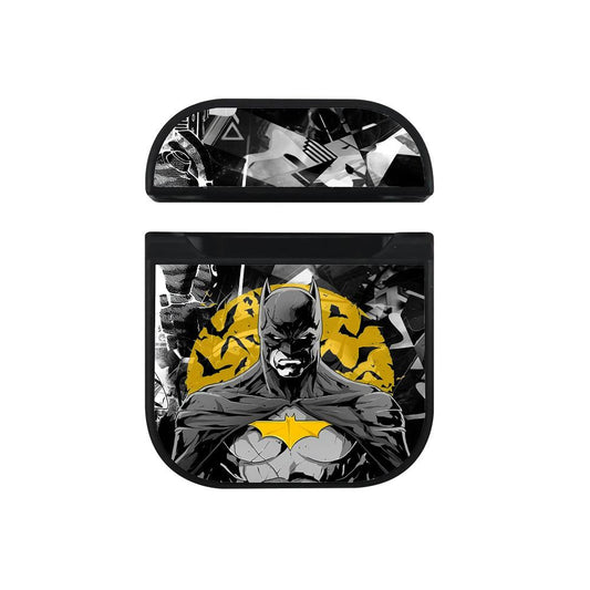 Batman Fearless Gaze of The Knight Hard Plastic Case Cover For Apple Airpods-Xtracase