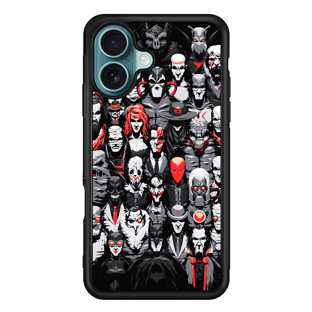Batman Villains Character iPhone 16 Case - Xtracase