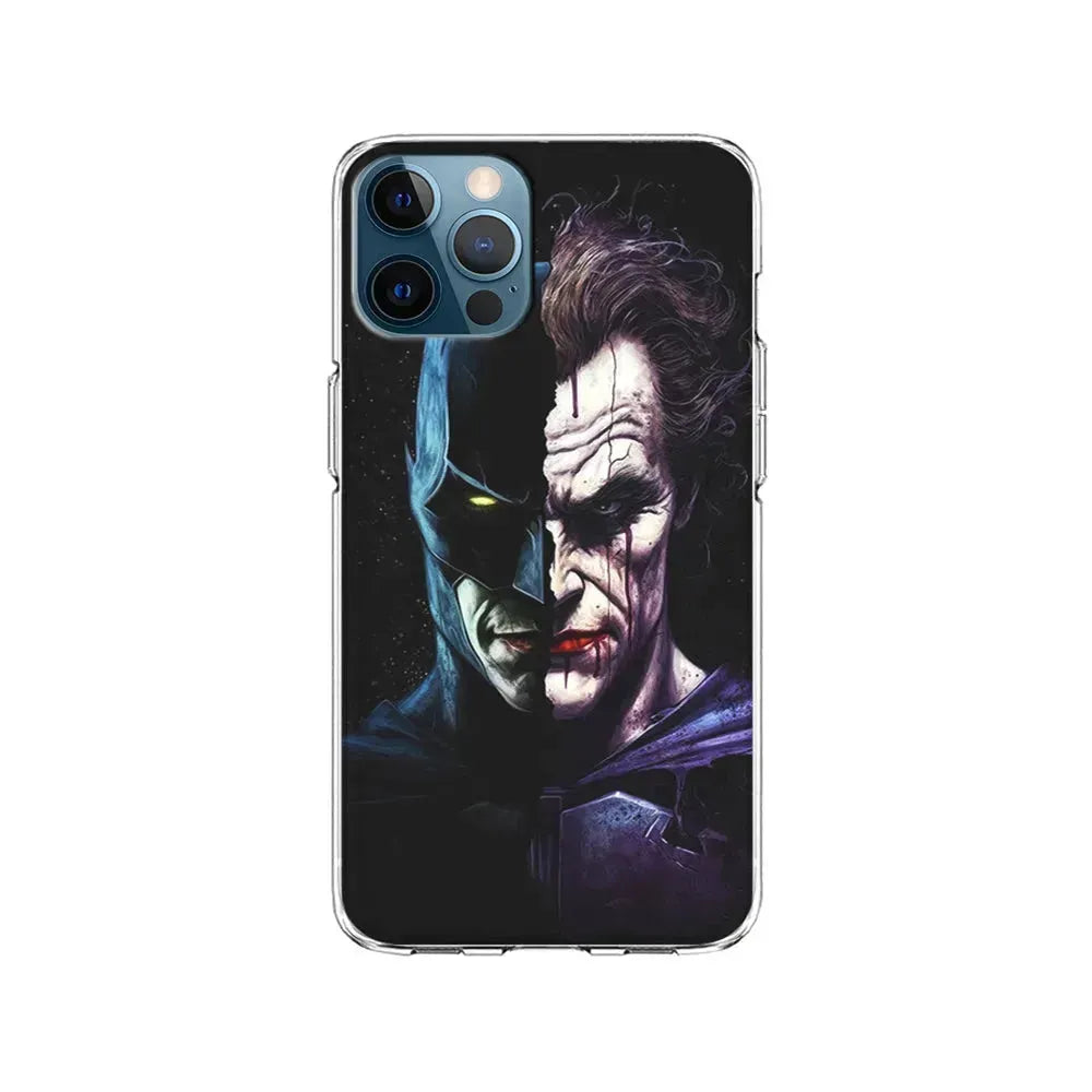 Batman Vs Joker Enemies Forever iPhone 15 Pro Max Case-Clear Soft Case-Xtracase