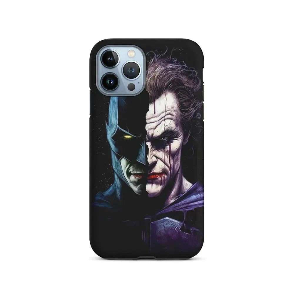 Batman Vs Joker Enemies Forever iPhone 15 Pro Max Case-2 in 1 Tough Case-Xtracase