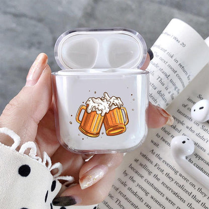 Beer cheers Apple Airpods Clear Case-Xtracase