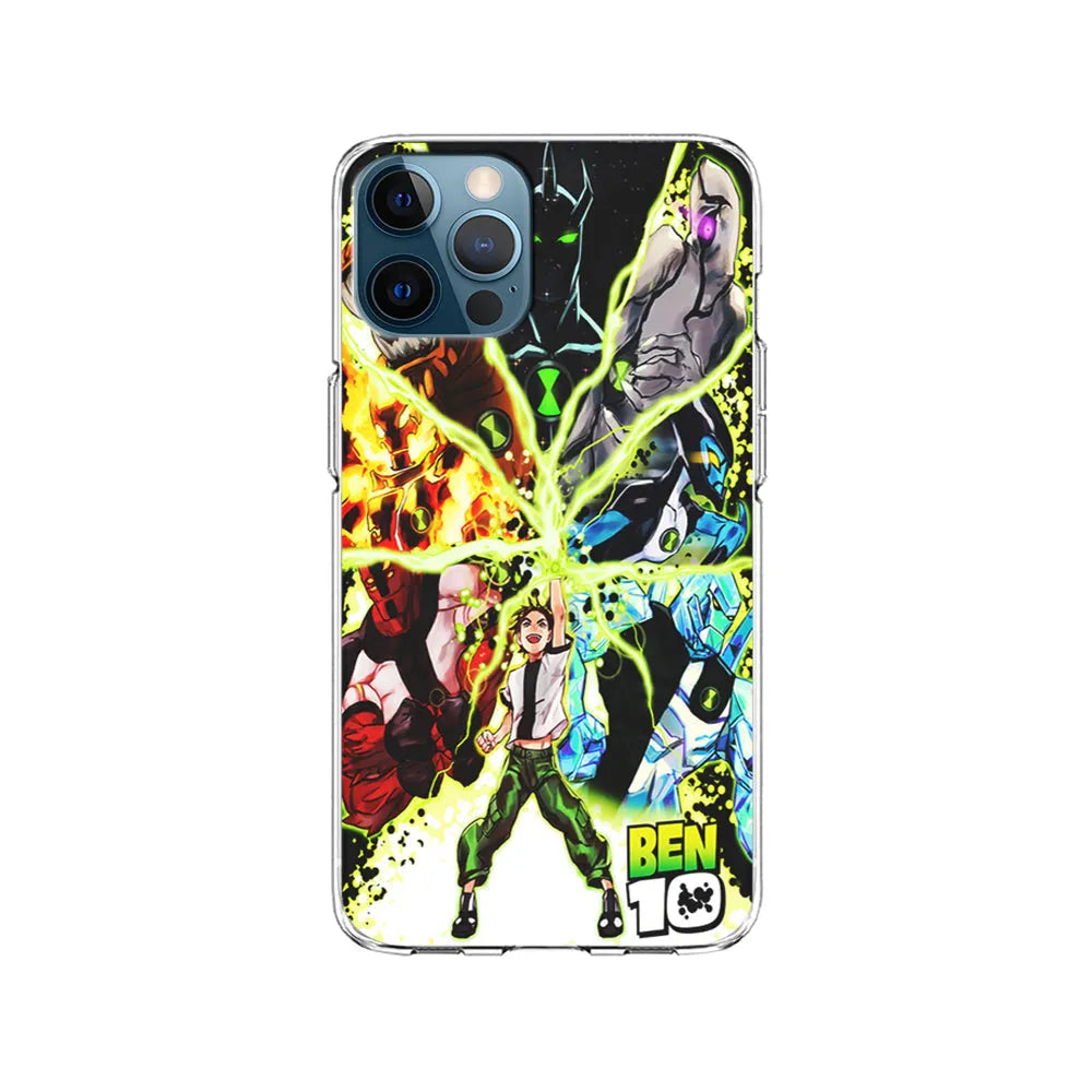 Ben 10 Alien Force iPhone 13 Pro Case-Clear Soft Case-Xtracase