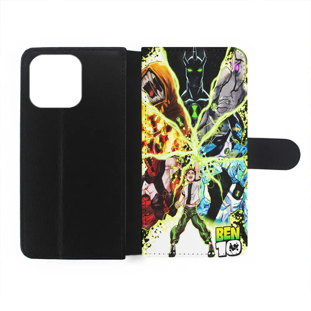 Ben 10 Alien Force iPhone 13 Pro Case-Flip Wallet Case-Xtracase