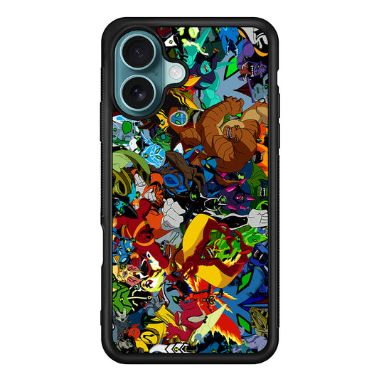 Ben 10 All The Alien iPhone 16 Case - Xtracase