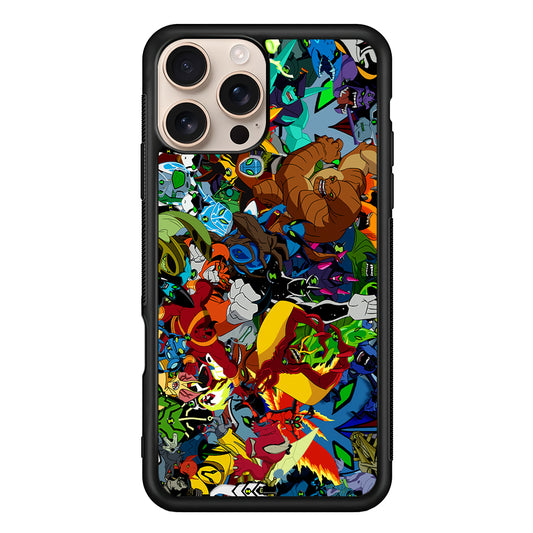 Ben 10 All The Alien iPhone 16 Pro Case - iPhone 16 Pro