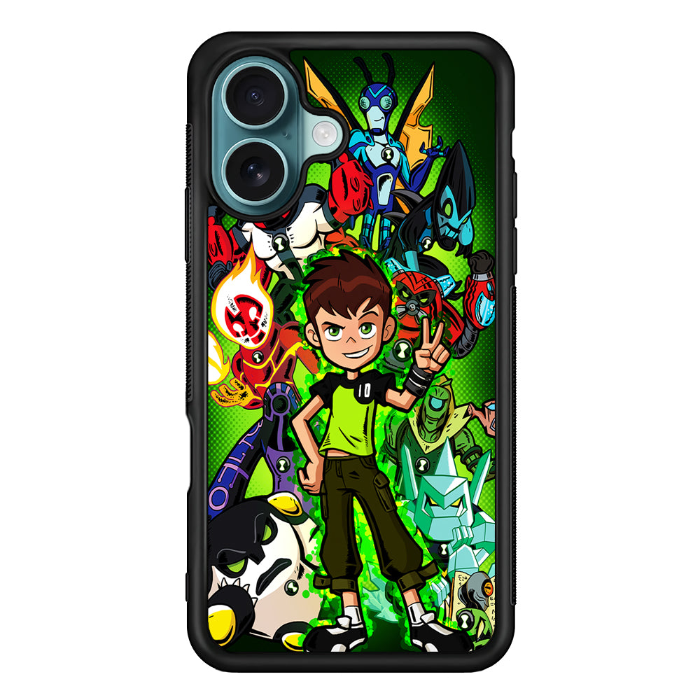 Ben 10 and All Alien iPhone 16 Case - Xtracase