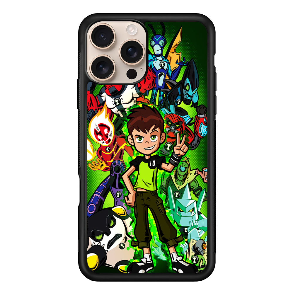 Ben 10 and All Alien iPhone 16 Pro Case - iPhone 16 Pro