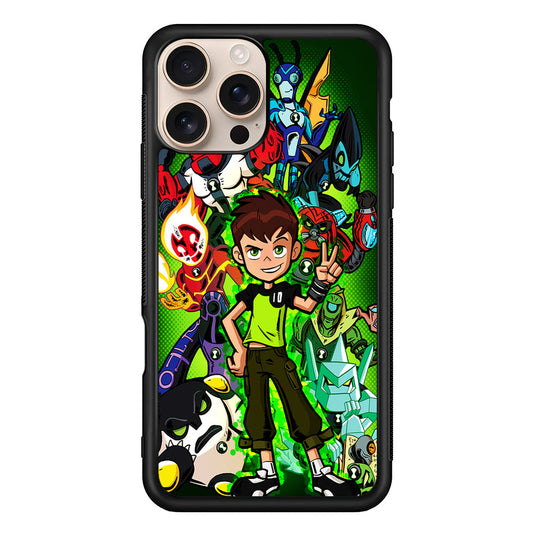Ben 10 and All Alien iPhone 16 Pro Max Case - iPhone 16 Pro Max