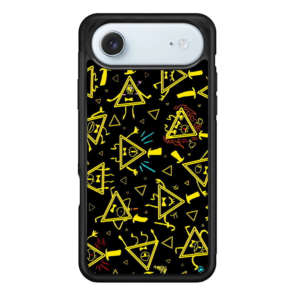 Bill Cipher Gravity Falls Doodle iPhone 17 Air Case - Xtracase