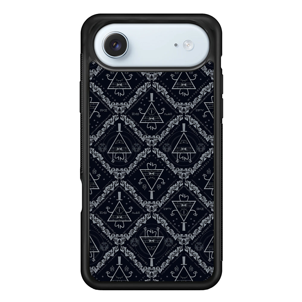 Bill Cipher Gravity Falls Pattern iPhone 17 Air Case - Xtracase