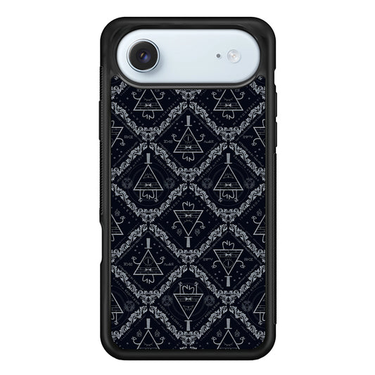 Bill Cipher Gravity Falls Pattern iPhone 17 Air Case - Xtracase