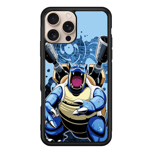 Blastoise Pokemon iPhone 16 Pro Max Case - iPhone 16 Pro Max