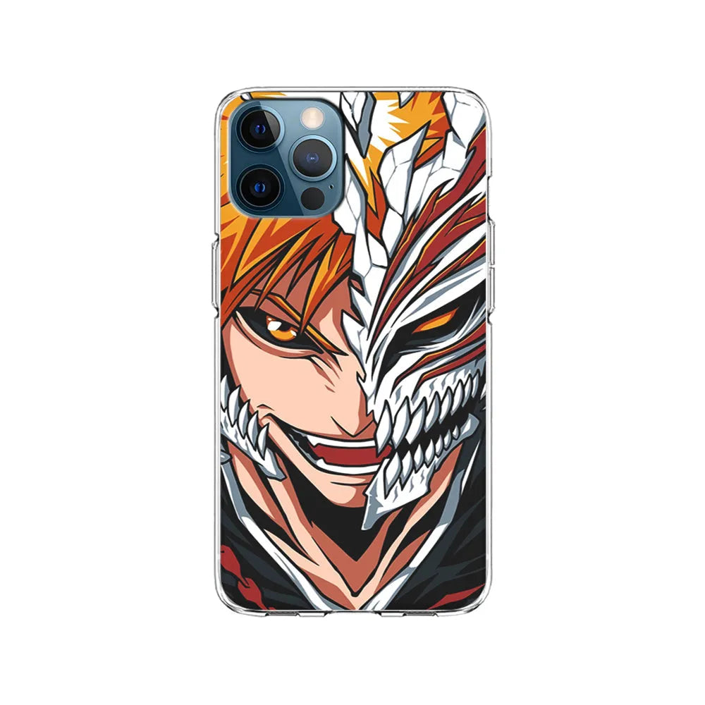 Bleach Ichigo Kurosaki Bankai iPhone 13 Pro Max Case-Clear Soft Case-Xtracase