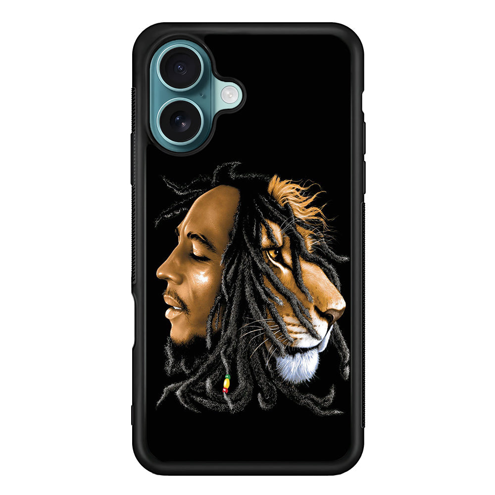 Bob Marley Lion Art iPhone 16 Plus Case - Xtracase