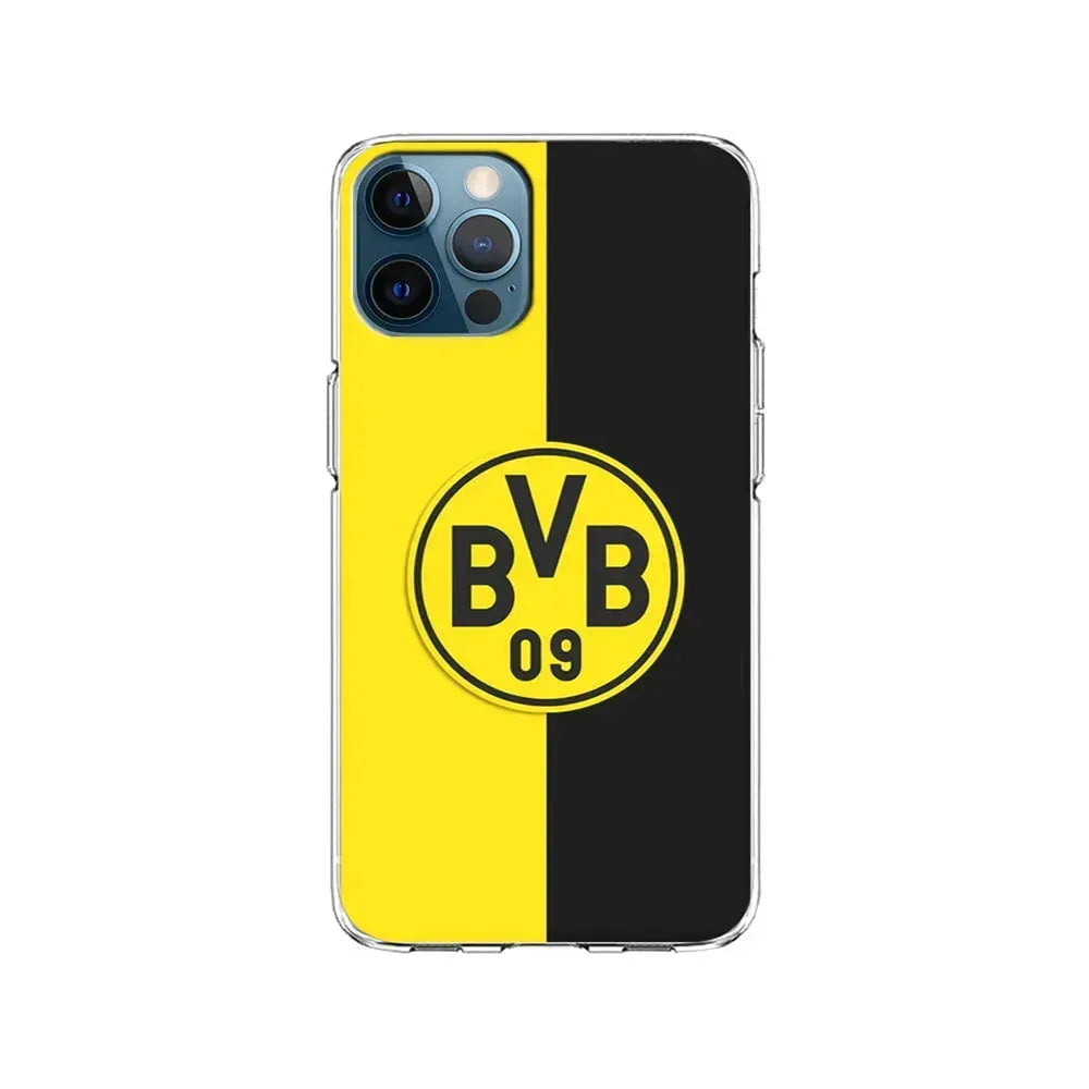 Borussia Dortmund Yellow Black iPhone 15 Pro Max Case-Clear Soft Case-Xtracase