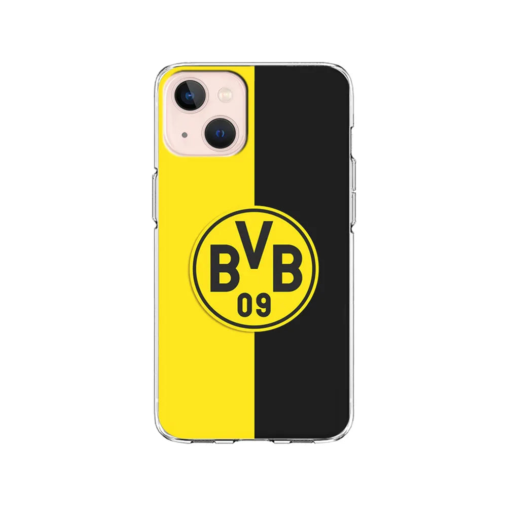 Borussia Dortmund Yellow Black iPhone 15 Plus Case-Clear Soft Case-Xtracase