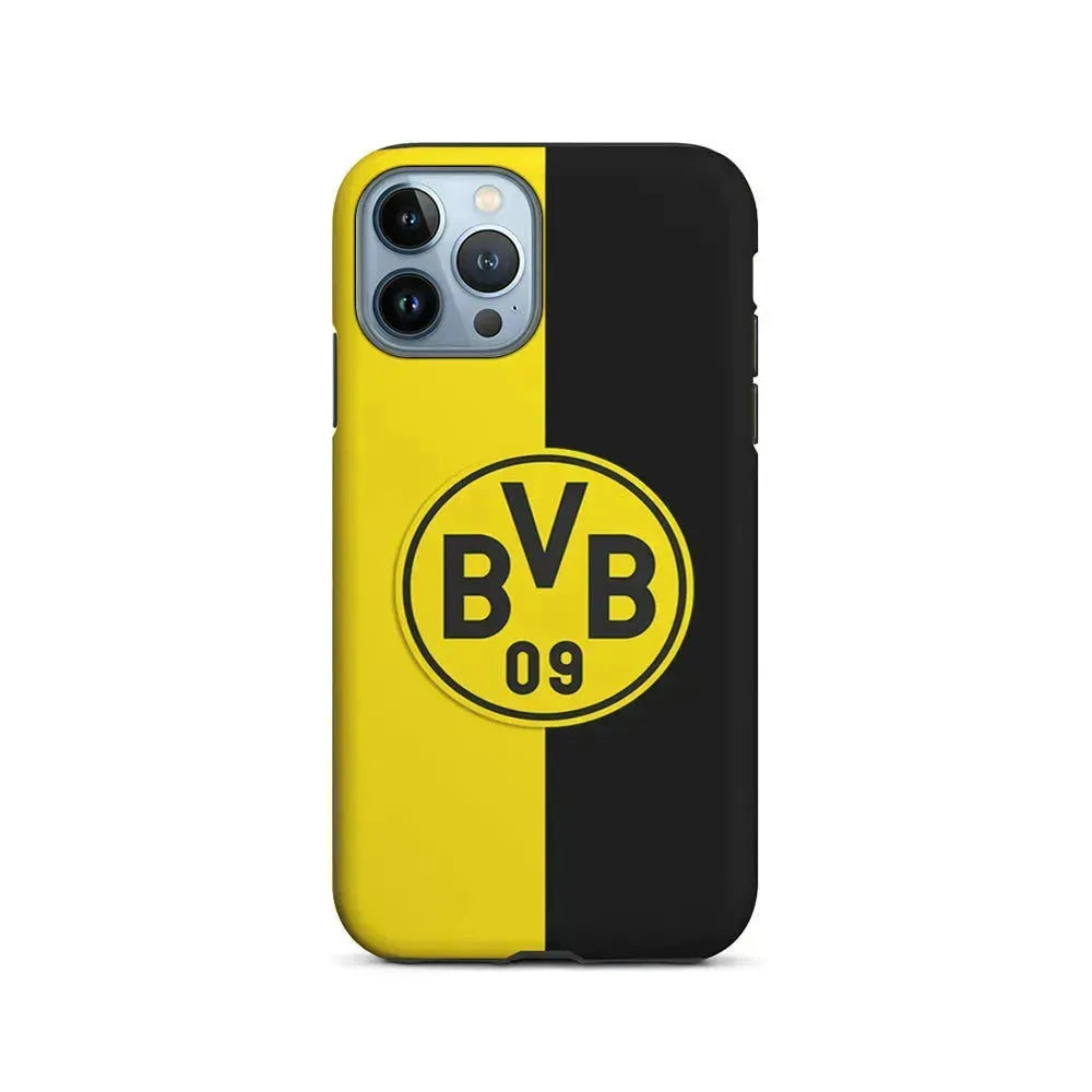 Borussia Dortmund Yellow Black iPhone 15 Pro Max Case-2 in 1 Tough Case-Xtracase